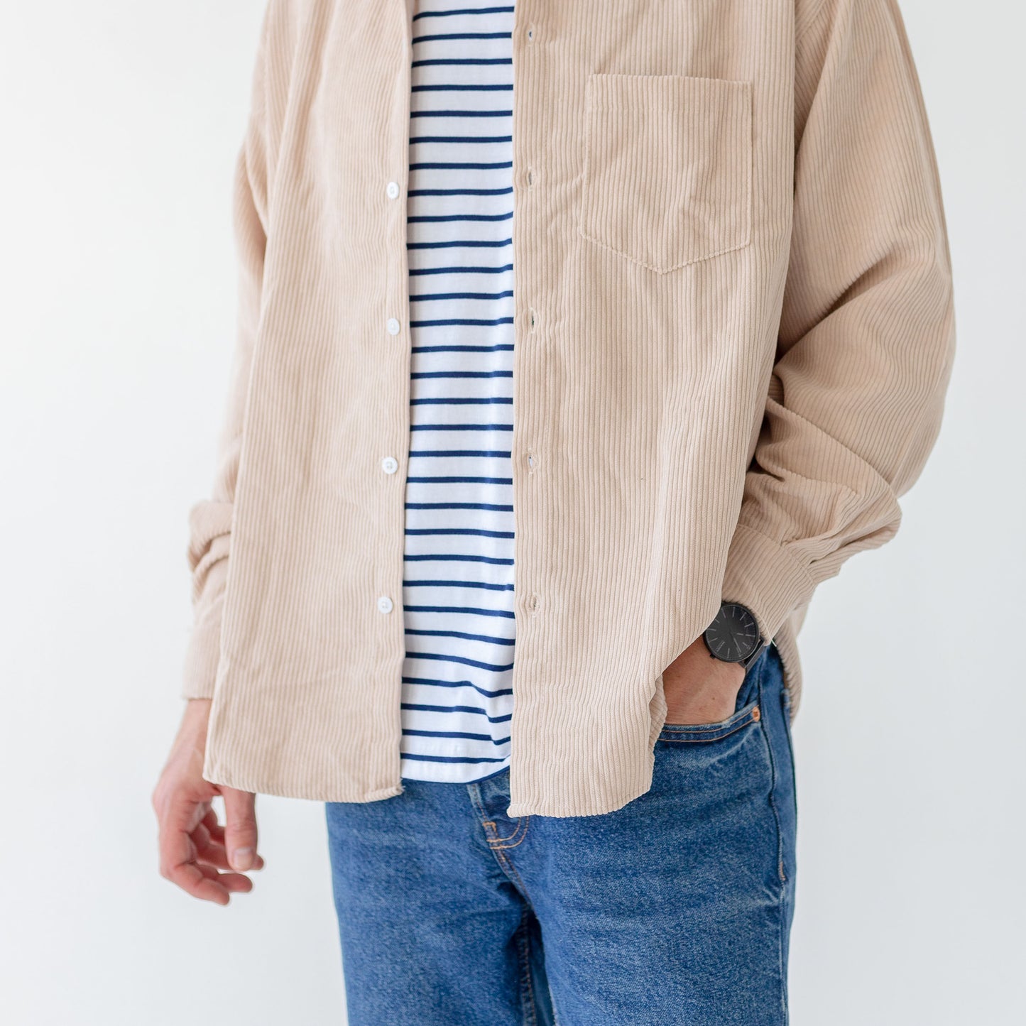 Men's Fine Corduroy Shirt