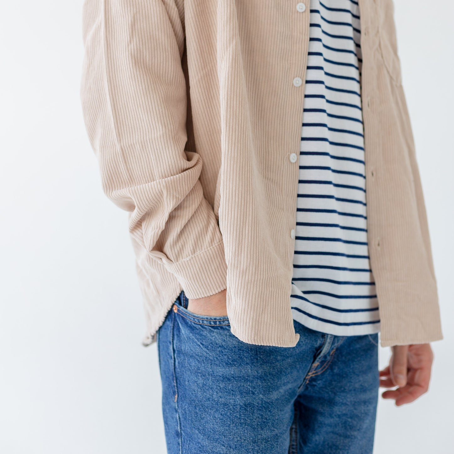 Men's Fine Corduroy Shirt